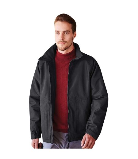 Regatta Mens Waterproof Windproof Jacket (Fleece Lined) (Black) - UTRW1183