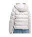 Doudoune gris clair femme calvin klein jeans satin-2