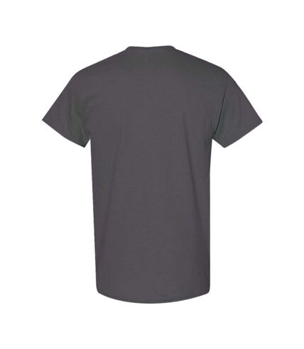 Gildan Mens Heavy Cotton Short Sleeve T-Shirt (Pack of 5) (Tweed) - UTBC4807