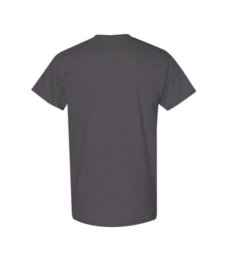 Gildan Mens Heavy Cotton Short Sleeve T-Shirt (Pack of 5) (Tweed)