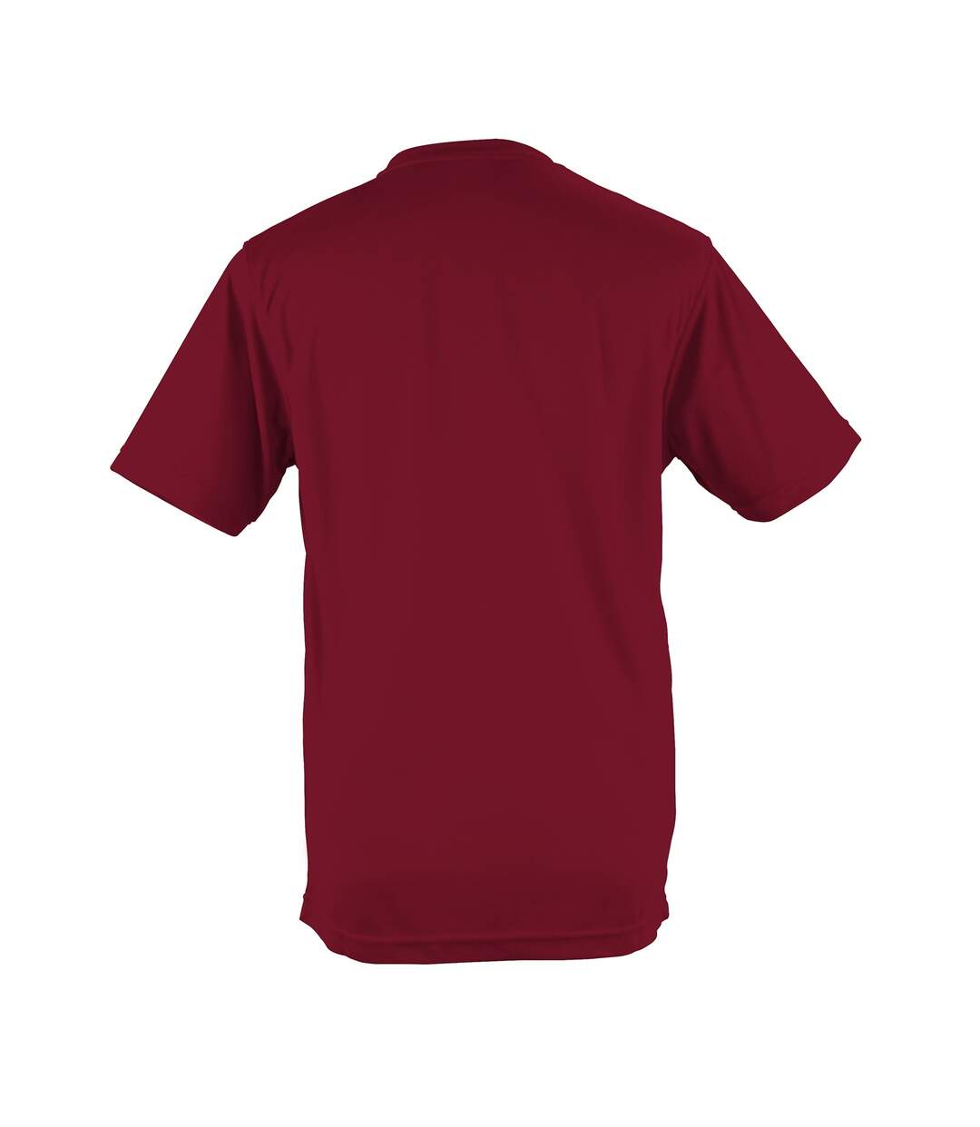 Just Cool Mens Performance Plain T-Shirt (Red Hot Chilli)