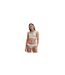 Womens/ladies Modern Cotton Blend Bralette Grey Calvin Klein-1