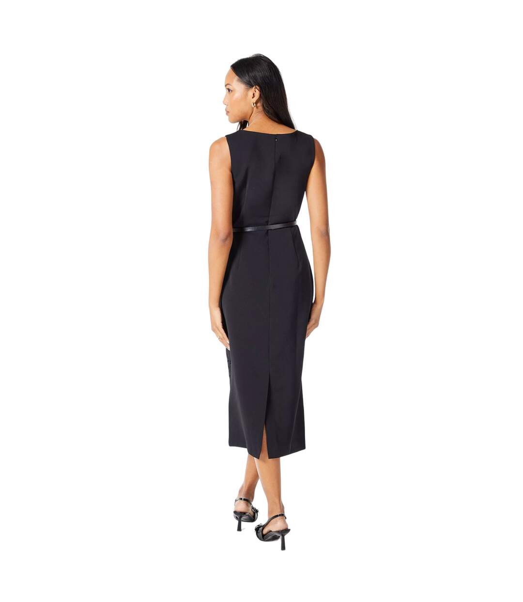 Robe mi-longue femme noir Principles