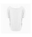 Ecologie Womens/Ladies Daintree EcoViscose Cropped T-Shirt (Arctic White)