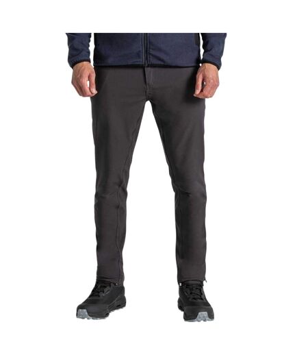 Pantalon Cintré Et Uni À Taille Mi-haute Expedition Homme Anthracite Craghoppers
