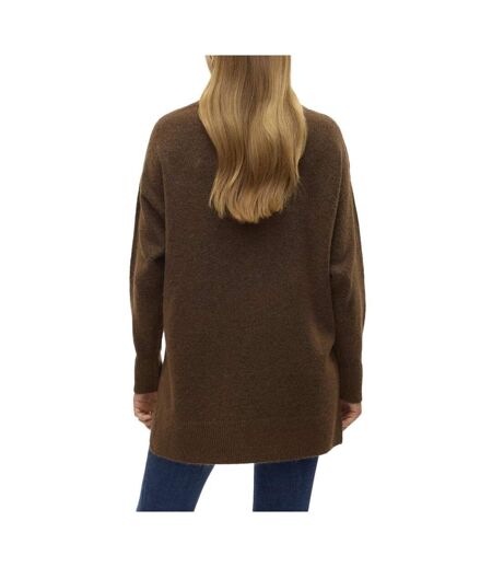 Pull Marron Femme Vero Moda Filuca - L