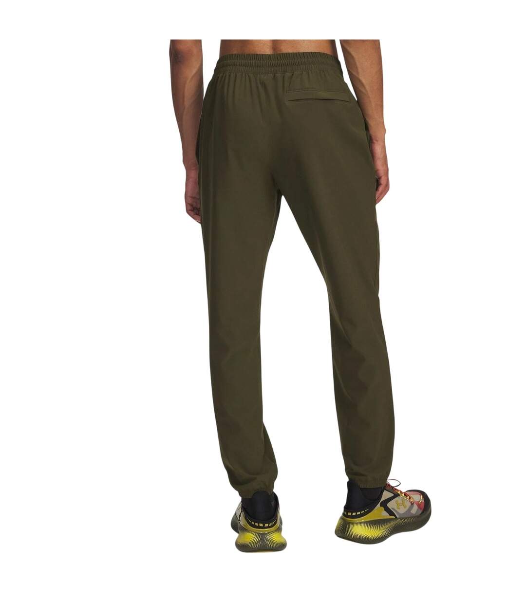 Mens Vibe Relaxed Fit Joggers Green Under Armour-3