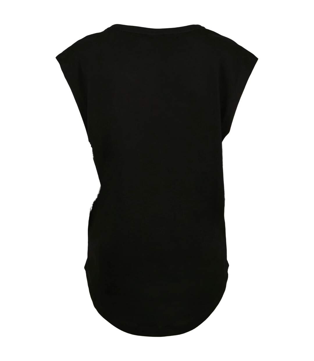 T-shirt Motif/style Façonné Basic Femme Noir Urban Classics-2