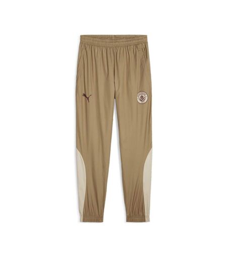 Manchester Pantalon de survêtement Prématch Marron Homme Puma 23/24 - L