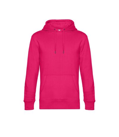 Sweat à capuche king homme rose magenta B&C