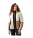 Veste Hybride Leedre Femme Noir Taupe Regatta-1
