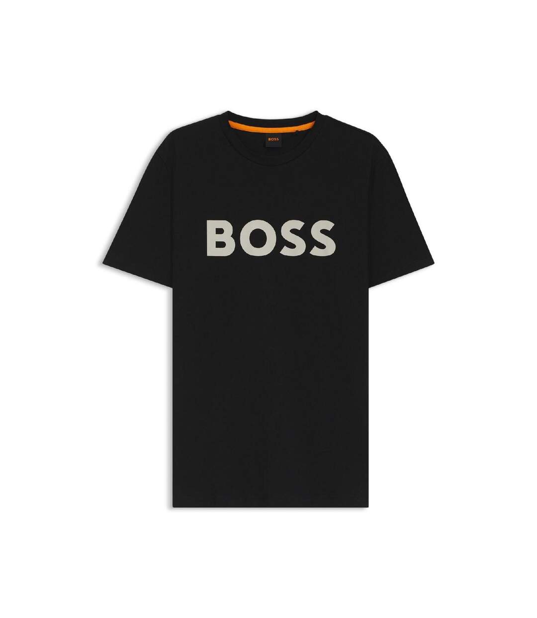 Mens Thinking 1 Signature Logo Regular T-shirt Black Boss-1