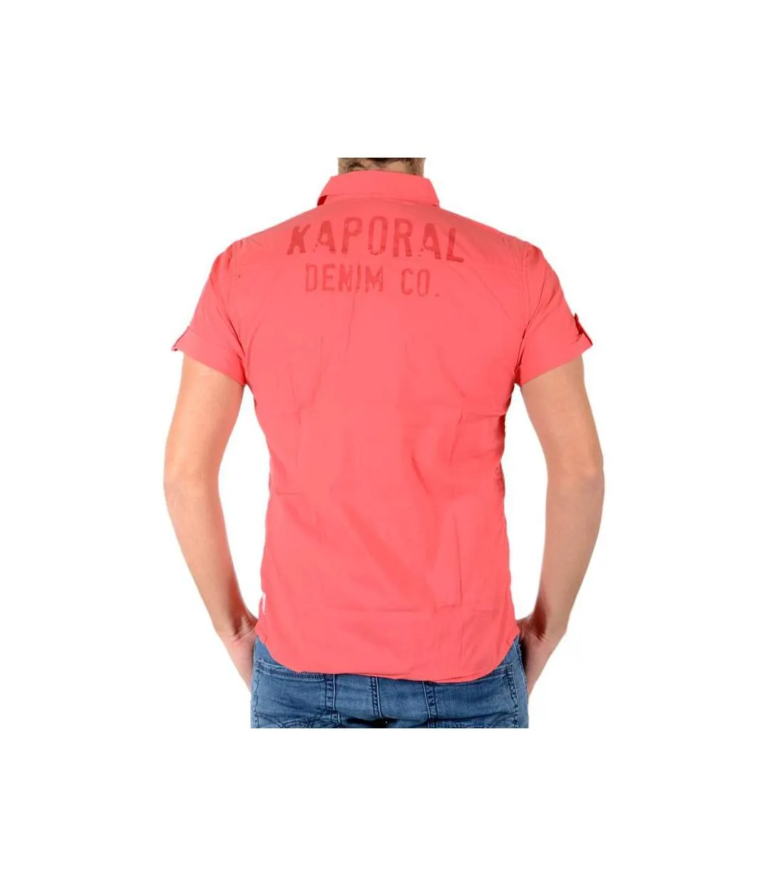 Chemise Kaporal Cime Rouge Hibiscus-3