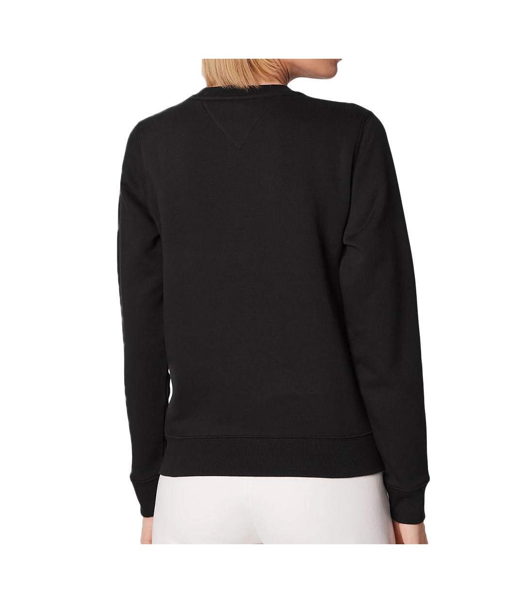 Sweat Noir Femme Tommy HilfigerRegular Fleece - M-2