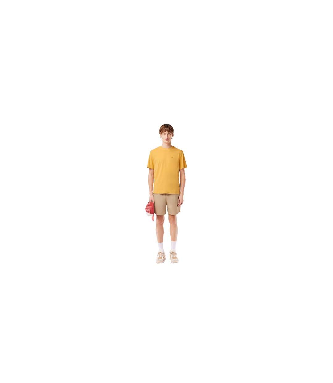 T-shirt Homme Orange Lacoste-1