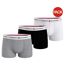 Pack Of 3  Mens Cotton Blend Classic Boxer Shorts  Grey Black White Tommy Hilfiger-2