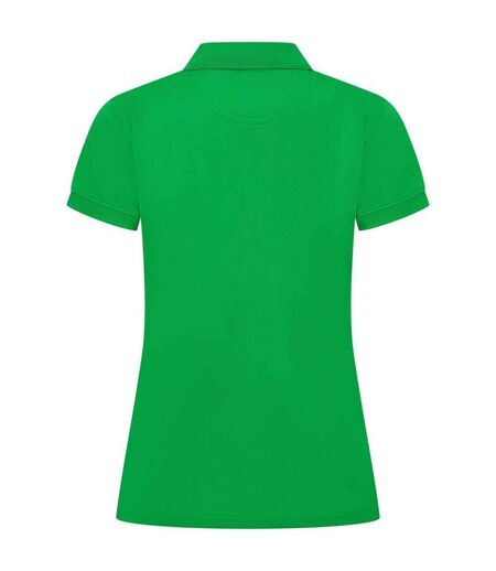 Polo femme vert kelly Henbury