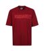 T-shirt Motif/style Logo Homme Rouge DSquared2-1