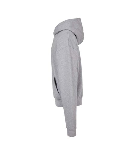 Sweat À Capuche Adulte Gris Chiné Build Your Brand