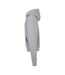 Sweat À Capuche Adulte Gris Chiné Build Your Brand-3