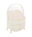 Organiseur Bulle 3 Tiroirs Alba 38cm Beige-1