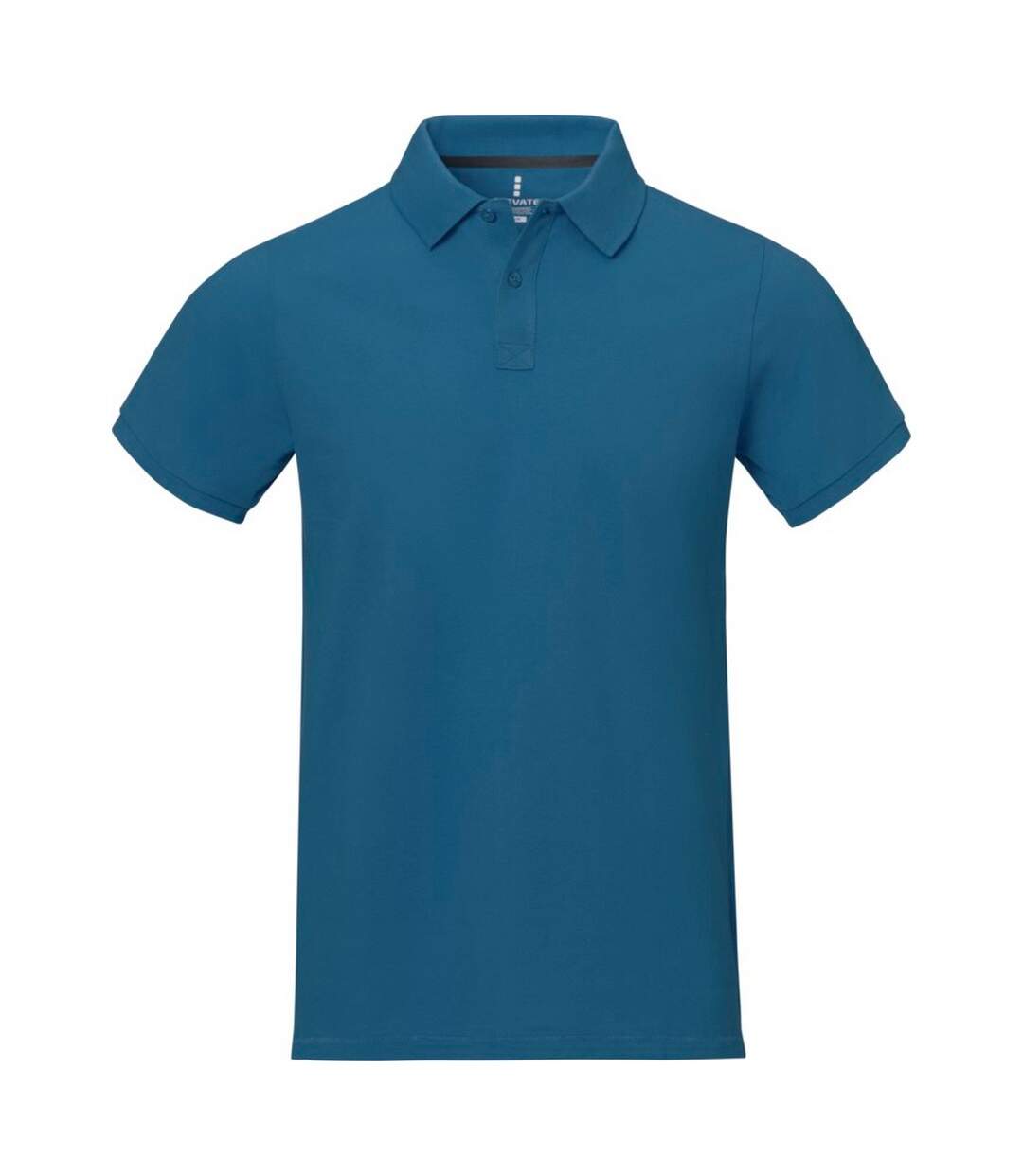 Polo manches courtes calgary homme bleu brillant Elevate-1