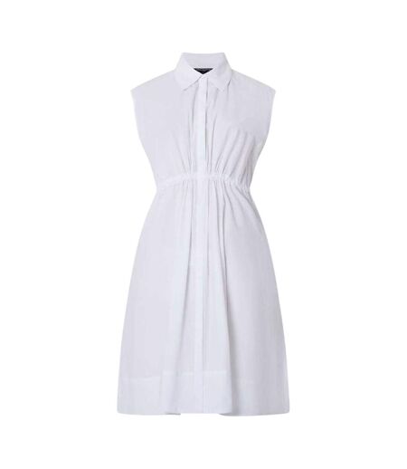Robe Chemise Sans Manches Rhodes Femme Blanc French Connection