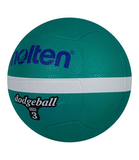 Molten - Ballon de dodgeball LD3G (Vert foncé / Blanc) (Taille 3) - UTRD1249