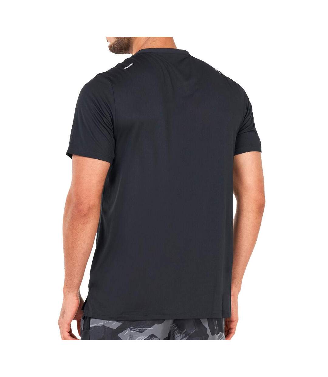 T-shirt Noir Homme Nike Rise - L