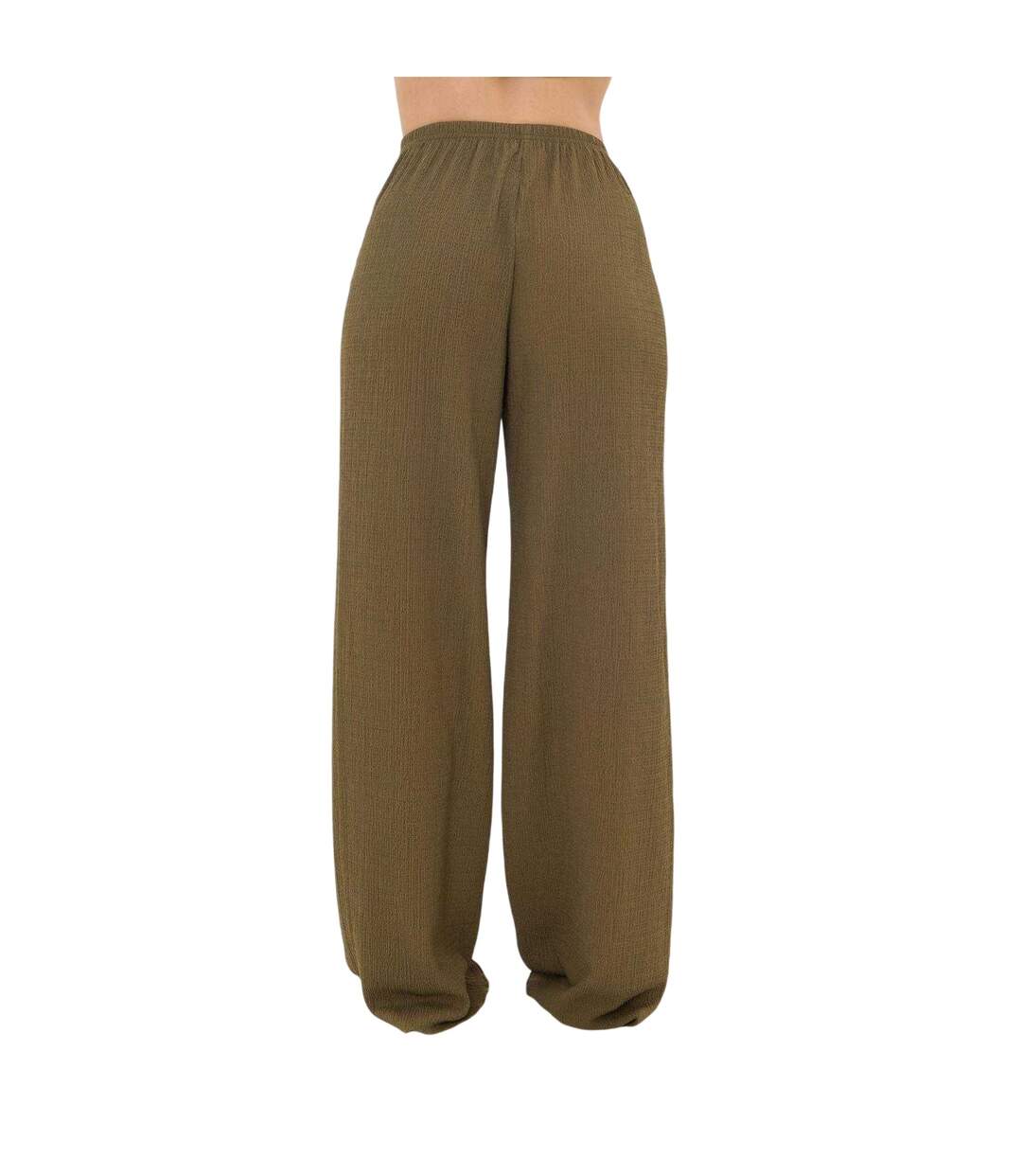 Pantalon Palazzo Femme Vert Kaki I Saw It First-3