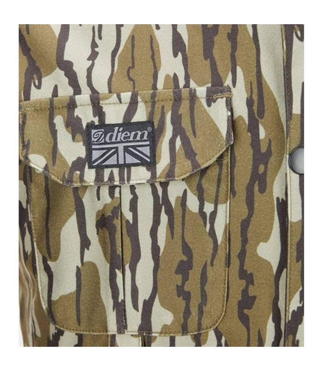 Veste Sans Manches Motif/style Camouflage Homme Kaki Diem-4