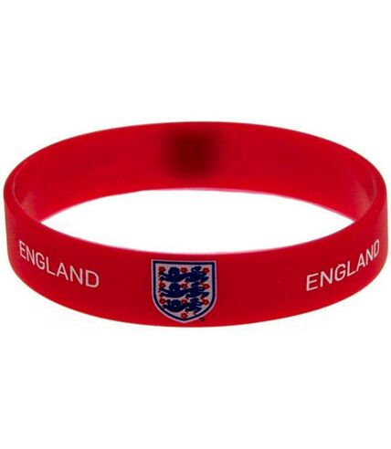 England FA Crest Silicone Wristband (Red/Blue/White) (One Size) - UTBS3357