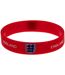 England FA - Bracelet en silicone (Rouge / Bleu / Blanc) (Taille unique) - UTBS3357