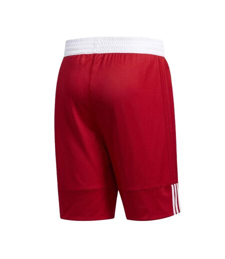 Short de sport rouge homme adidas 3g spee
