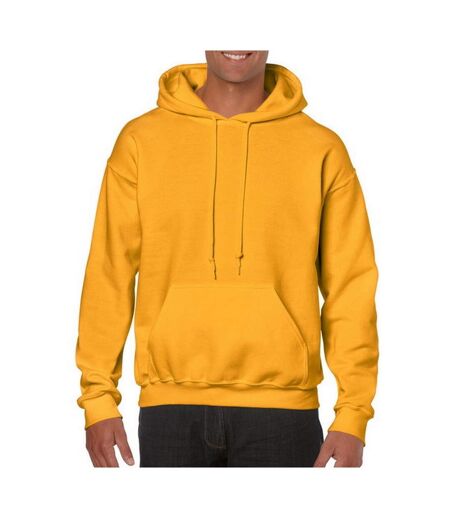 Gildan Heavy Blend Adult Unisex Hooded Sweatshirt/Hoodie (Gold)