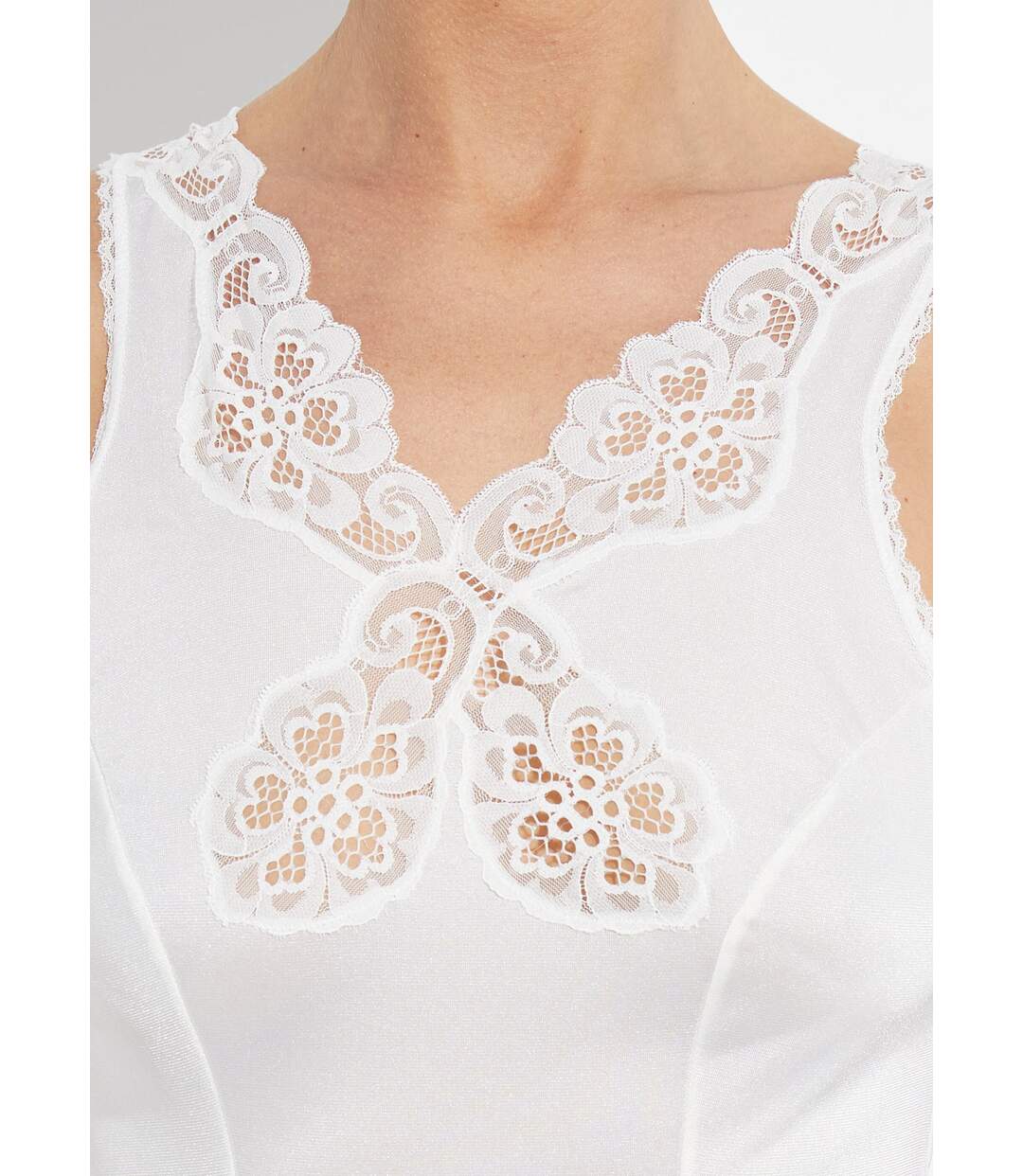 Fond de robe maille satinée 90 cm-3