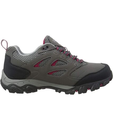 Regatta - Chaussures de randonnée HOLCOMBE - Femme (Gris/fuchsia) - UTRG3704