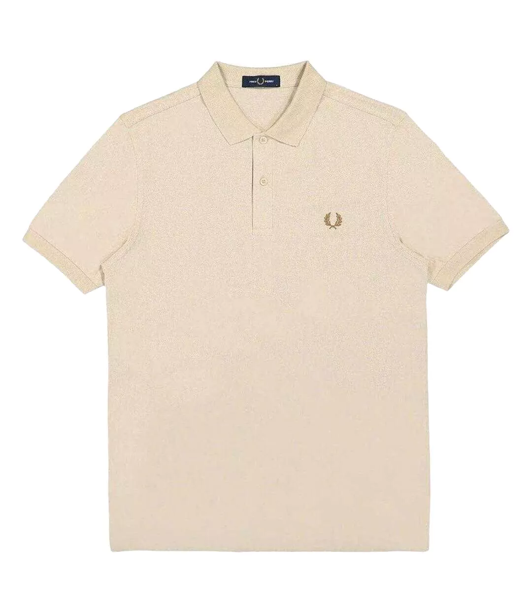 Mens Polo Shirt Oatmeal Fred Perry-2