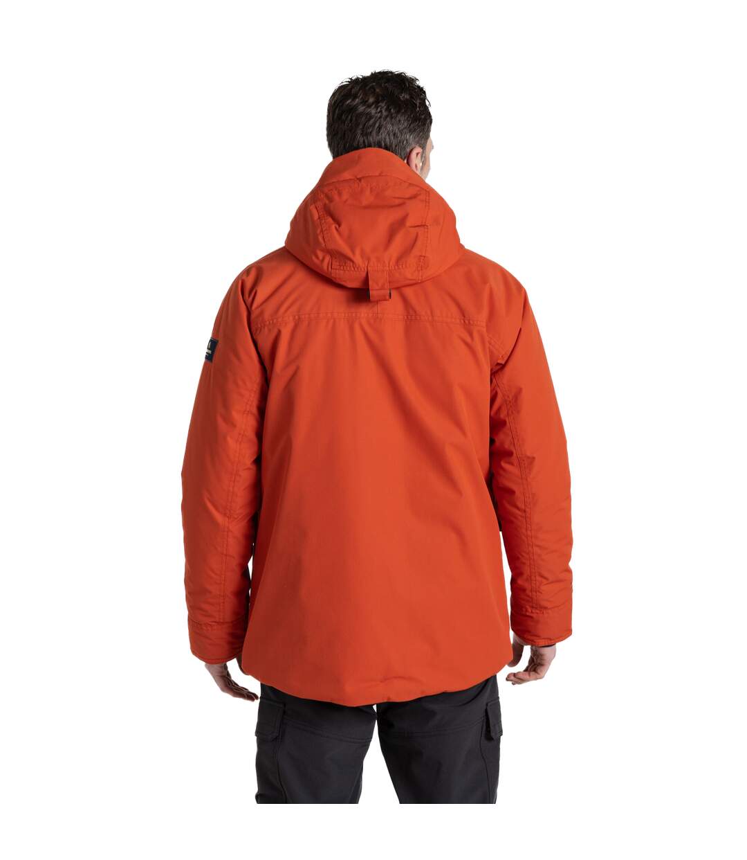 Veste imperméable breckon homme rouge orangé Craghoppers-2