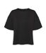 T-Shirt noir femme vero moda sallie-1