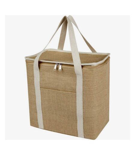 Juta 19L Jute Cooler Bag (Natural/White) (One Size) - UTPF4175