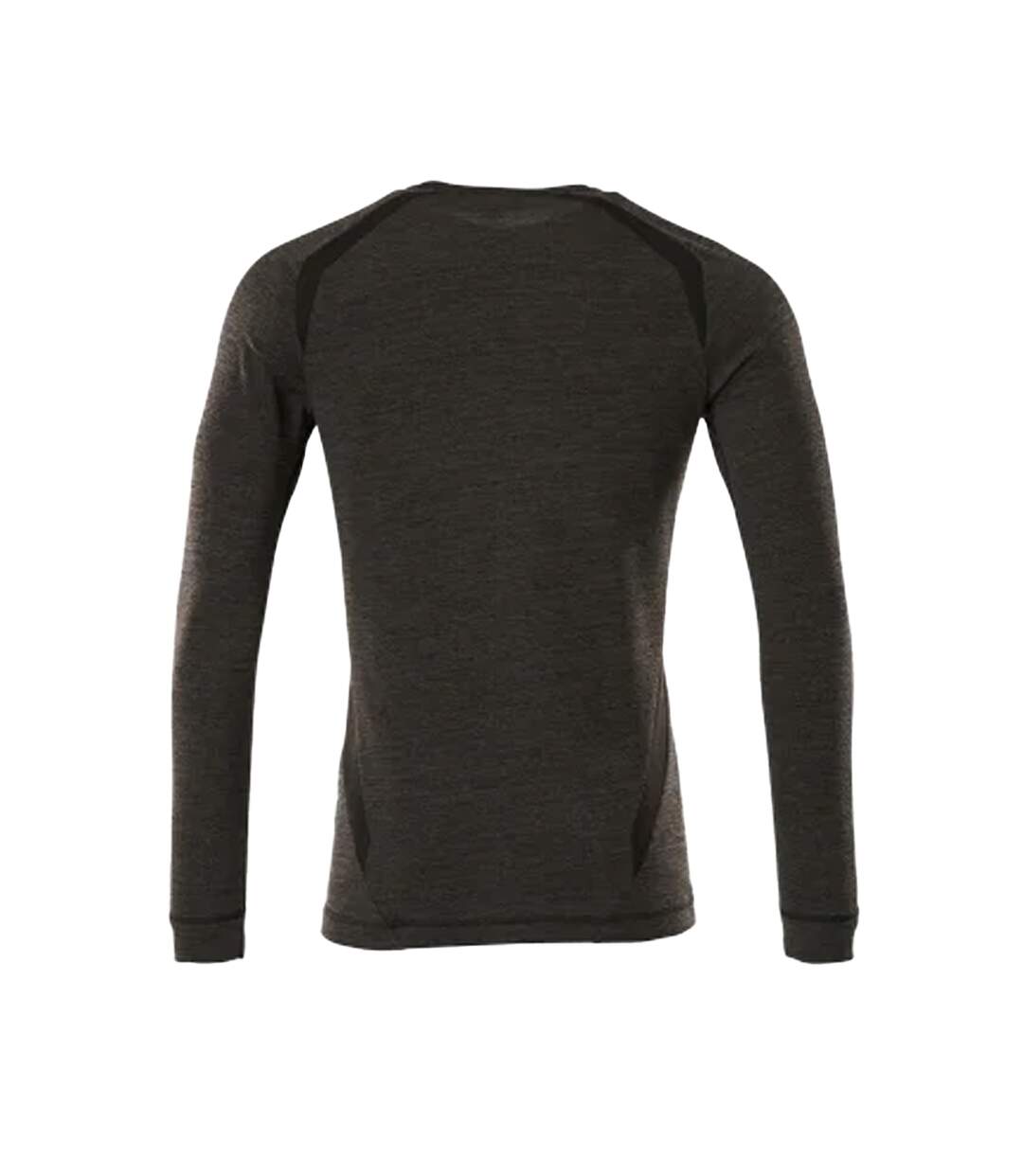 Unisex Adult Crossover Base Layer Top Dark Anthracite Black Mascot-2
