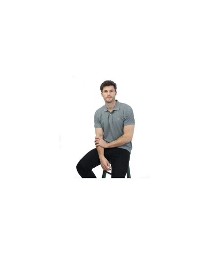 Mens Rugger Piqué Regular Polo Shirt Grey Gant