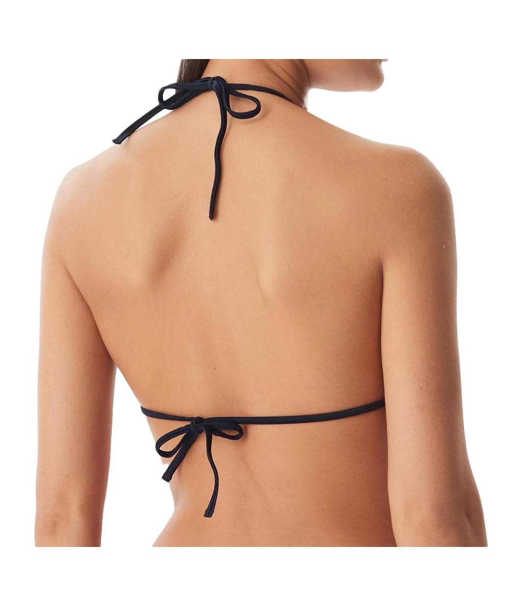 Haut de maillot de bain marine/blanc/rouge femme tommy hilfiger triangle-2