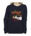 Disney Sweatshirt Womens/Ladies Mickey Mouse Smash Guitar Rock (Bleu marine) - UTBI29215-3