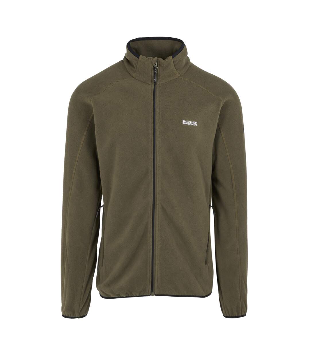 Mens Hadfield Full Zip Fleece Jacket Crocodile Regatta-1