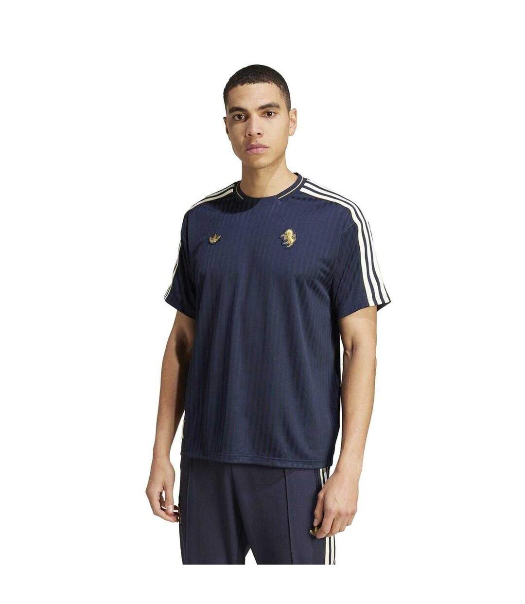 Maillot Motif/style Kfc Terrace Icons Adulte Bleu Encre Adidas-4