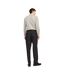 Mens Parker Plaid Cuffed Formal Shirt Greige Jack And Jones-2