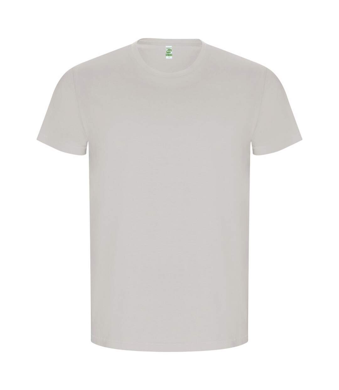 Mens golden plain short-sleeved t-shirt opal Roly-1