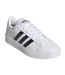 Baskets Grand Court Base 2.0 Homme Blanc Noir Adidas-1
